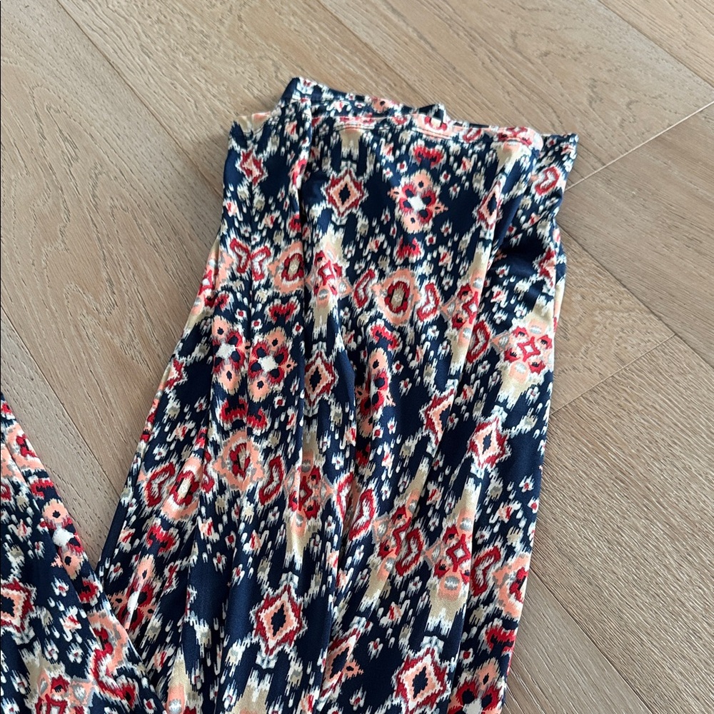 Veronica M Multicolor Patterned Pants - image 2